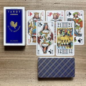 jeu de cartes tarot pvc impériale