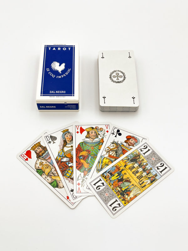 jeu de cartes tarot impérial dal negro