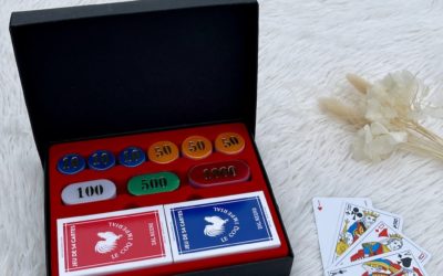 Coffret de Bridge avec 90 Jetons