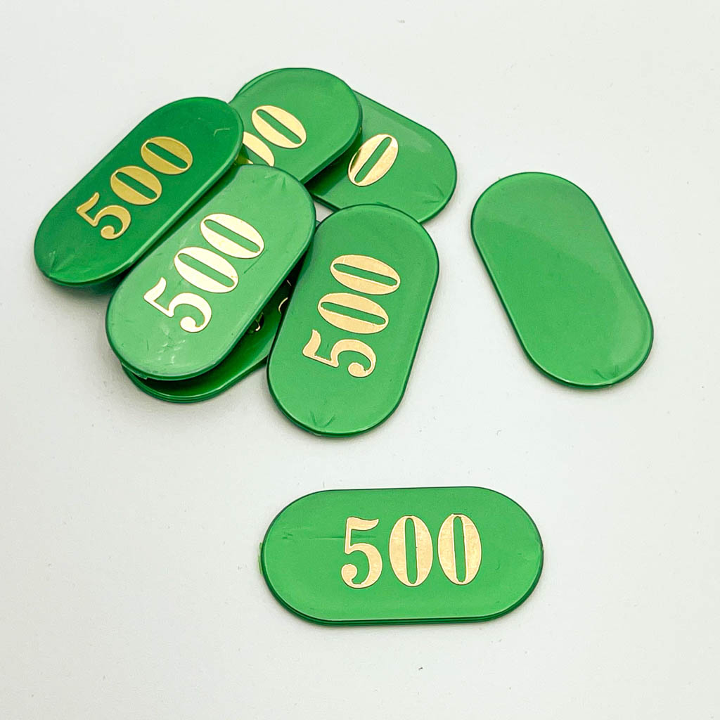 Dé De Belote En Bois De Hêtre 3 Cm - Symboles Cartes Cœur, Trèfle, Carreau, Pique - Fabriqué En France - Accessoire Jeu Société