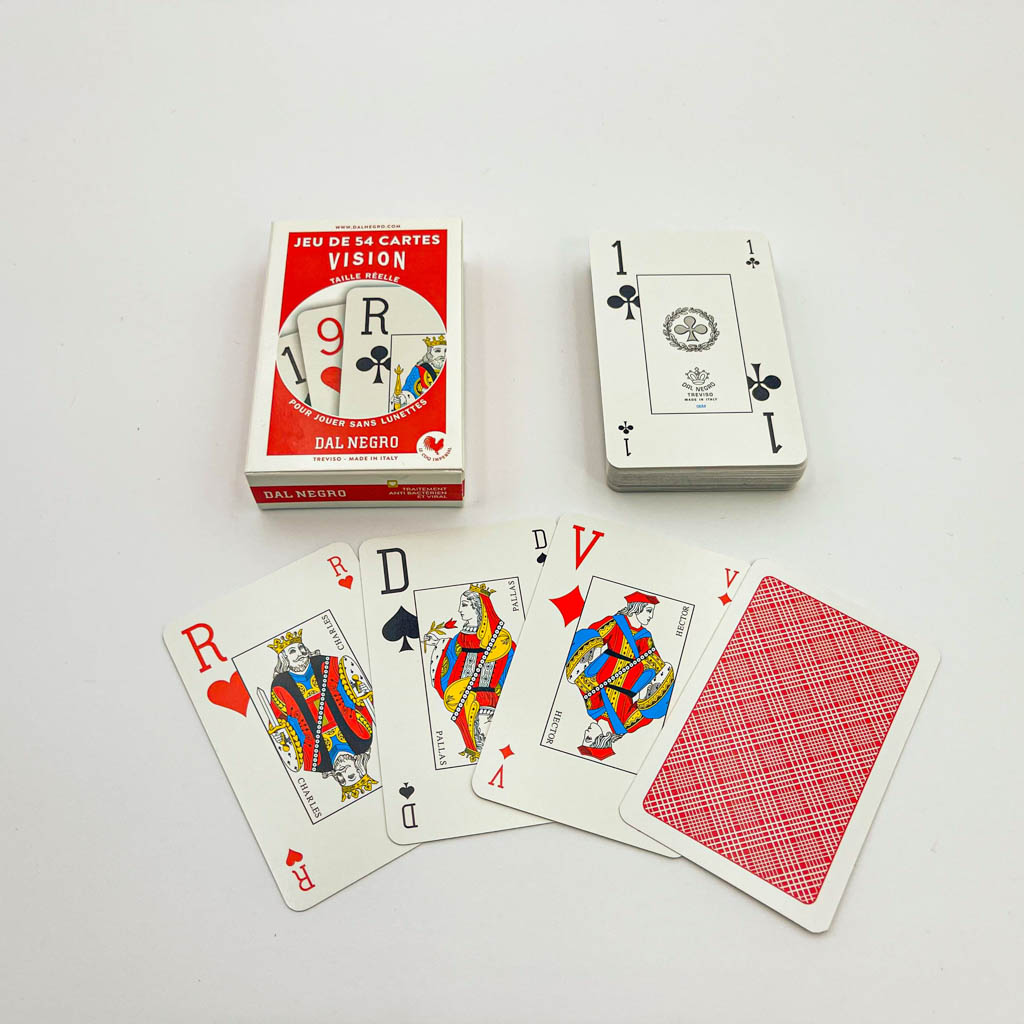Jeu de 54 cartes - Le Coq Impérial - Vision, LOISIRS NOUVEAUX  La  Boissellerie Magasin de jouets en bois et jeux pour enfant & adulte