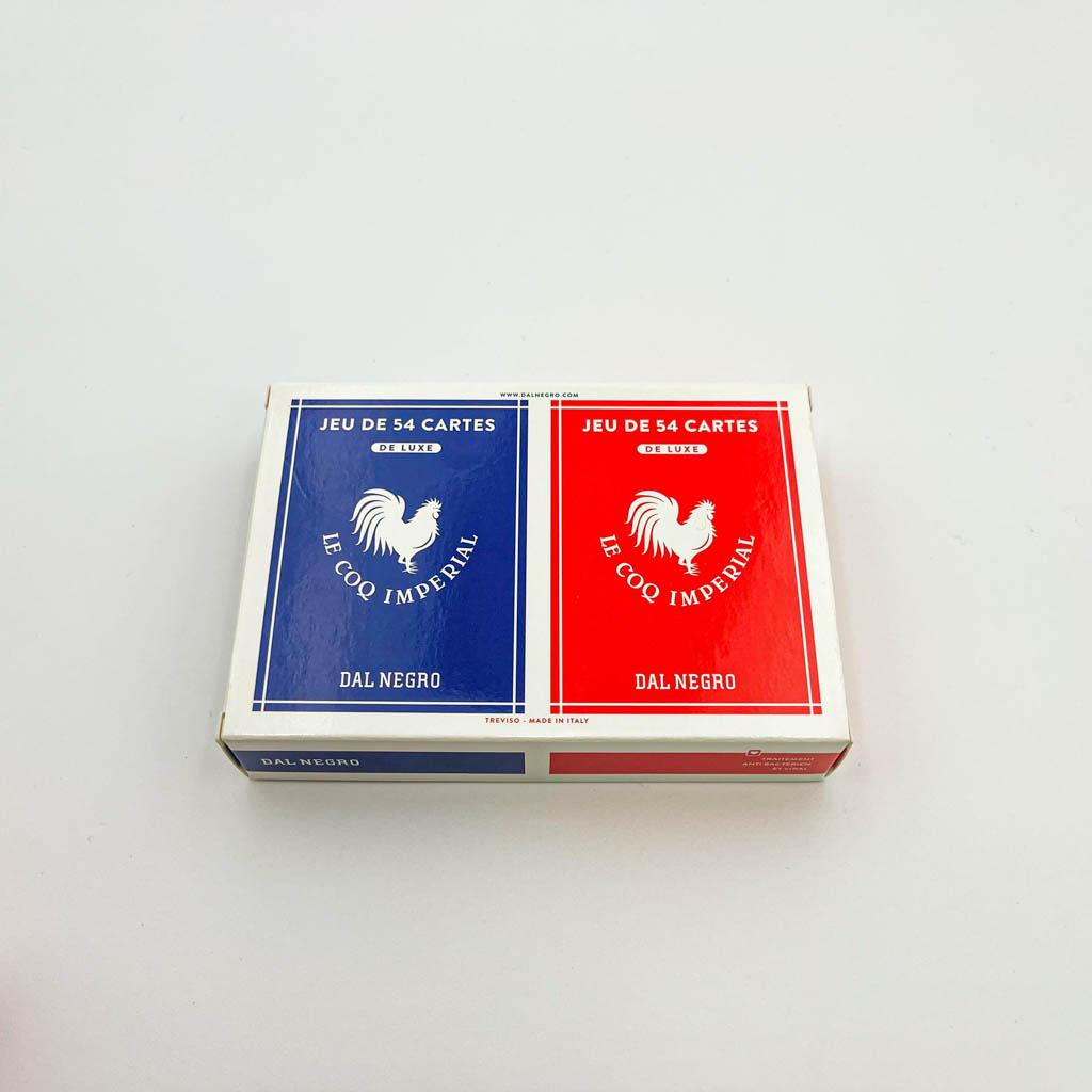 Duo Pack Fournier 54 cartes de luxe- 2 Jeux de 54 cartes