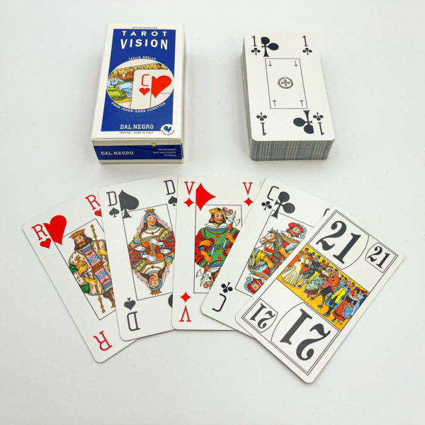 jeu de cartes Tarot optique