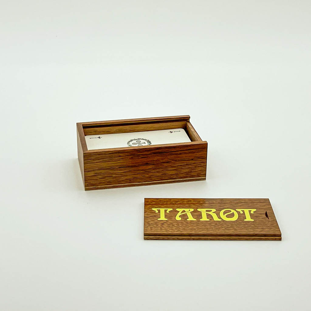 Boîte de rangement pour cartes Tarot, boîte de rangement pratique