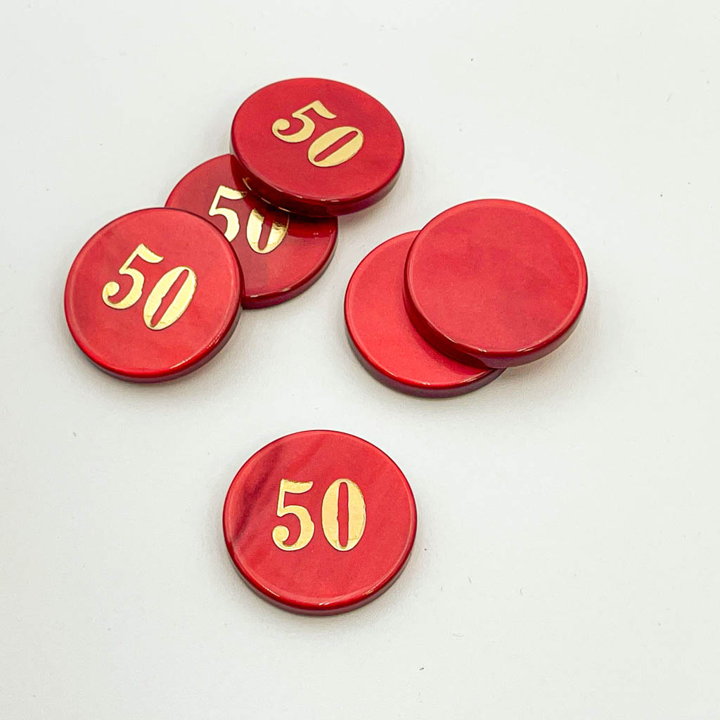 29mm Combicraft 3000 Pièces Jetons De Valeur En Plastique Nacré - Lot De 3000 Pièces - 29 Mm Pour Restauration Et événements Jetons Valeur