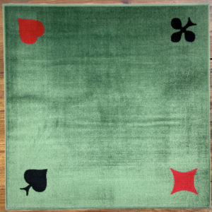 tapis de cartes vert 4 as atout jeux de cartes bridge belote tarot rami