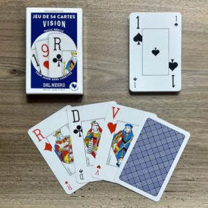 Lot de 50 jeux de cartes classiques - Cartes à jouer - Le Bridgeur