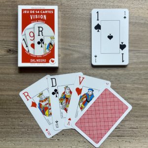 Jeu cartes Bridge rouge 54 cartes piatnik super qualité boutique en ligne