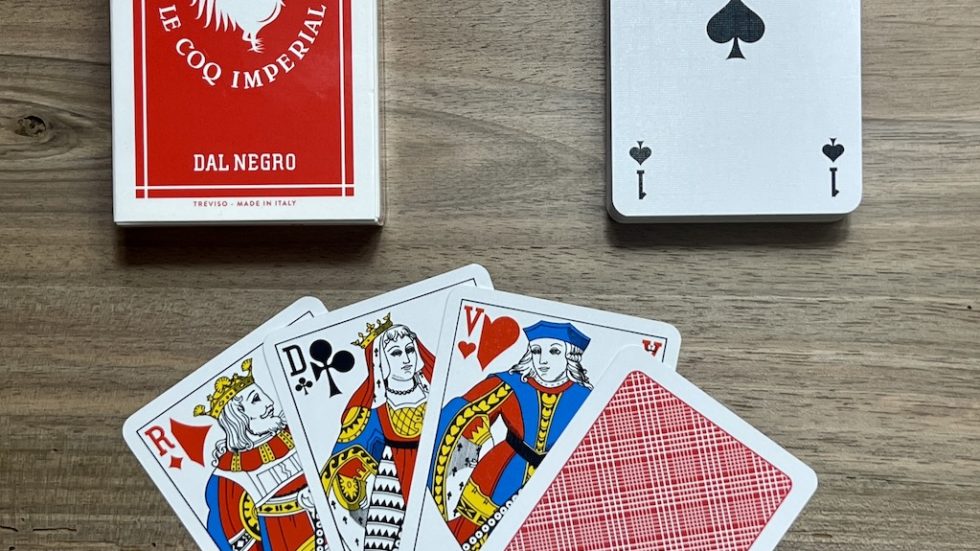 Jeu de 54 cartes Coq Impérial Dal Negro