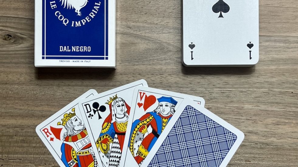 Jeu de 54 cartes Coq Impérial Dal Negro
