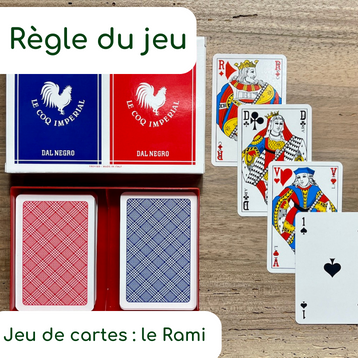 Règle du jeu le Rami - Cartes & Cie