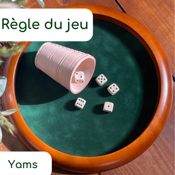 Règle du jeu “Yams ou Yahtzee”