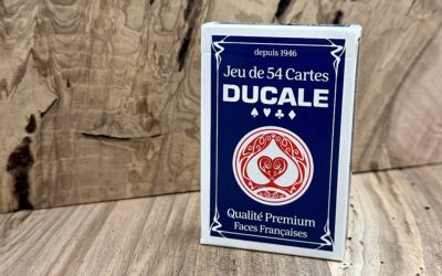 Ducale Origine - Jeu de 54 Cartes Bleu