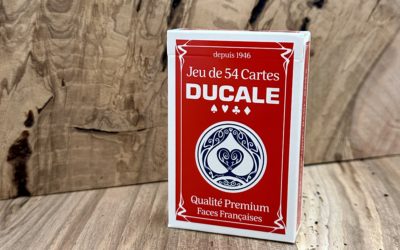 Ducale Origine - Jeu de 54 Cartes Bleu