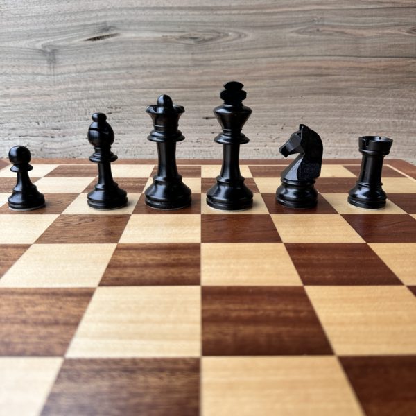 Pièces D'Échecs En Buis CHAVET - N° 5 Plombées Feutrées – Image 5