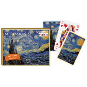 Van Gogh nuit étoilée coffret 2X54 Cartes