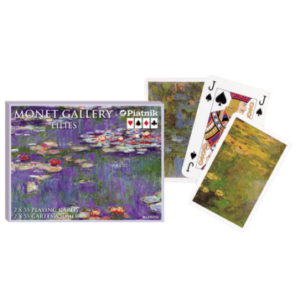 Monet Les Nénuphars coffret 2X54 Cartes