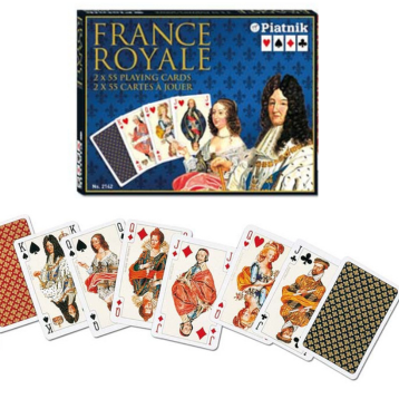 France Royale coffret 2X54 Cartes