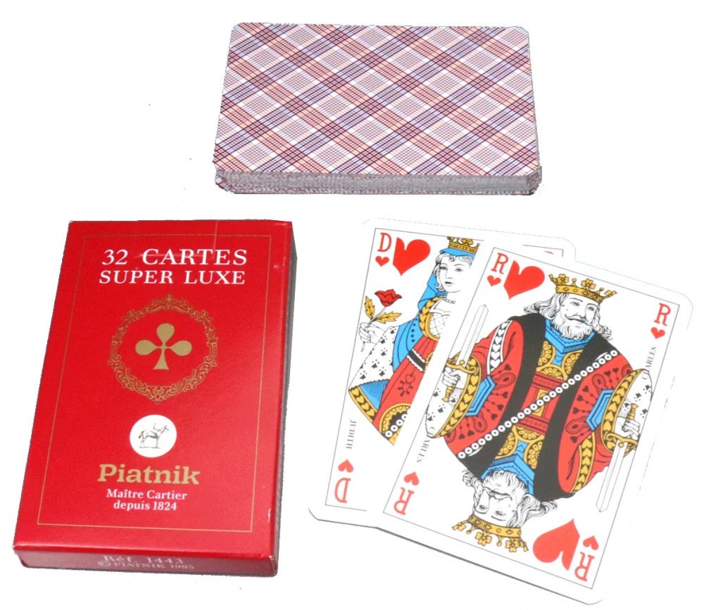 Jeu de Belote 32 cartes Piatnik