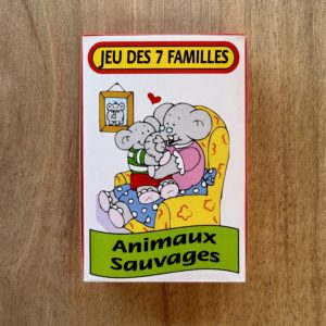 Jeu des 7 Familles animaux sauvages