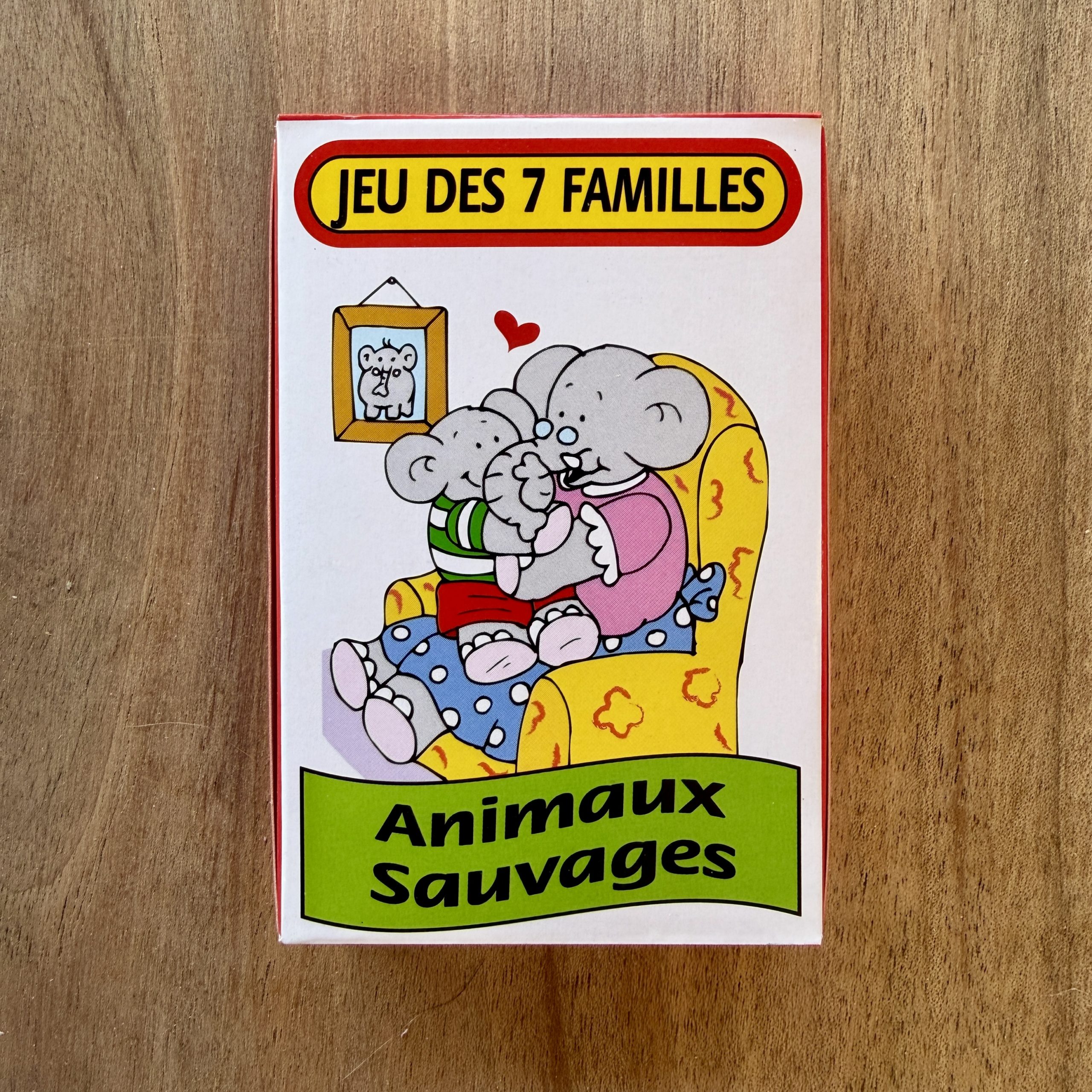 Jeu des 7 Familles animaux sauvages