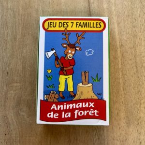 Jeu des 7 Familles animaux de la forêt