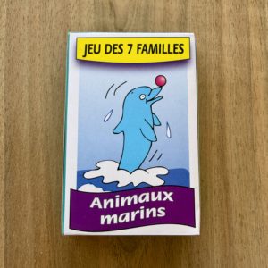 Jeu des 7 Familles animaux marins