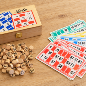Coffret de Loto Traditionnel en Bois