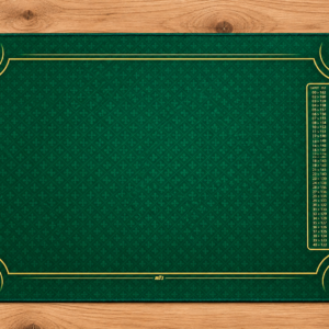 Tapis de cartes Belote Excellence avec points